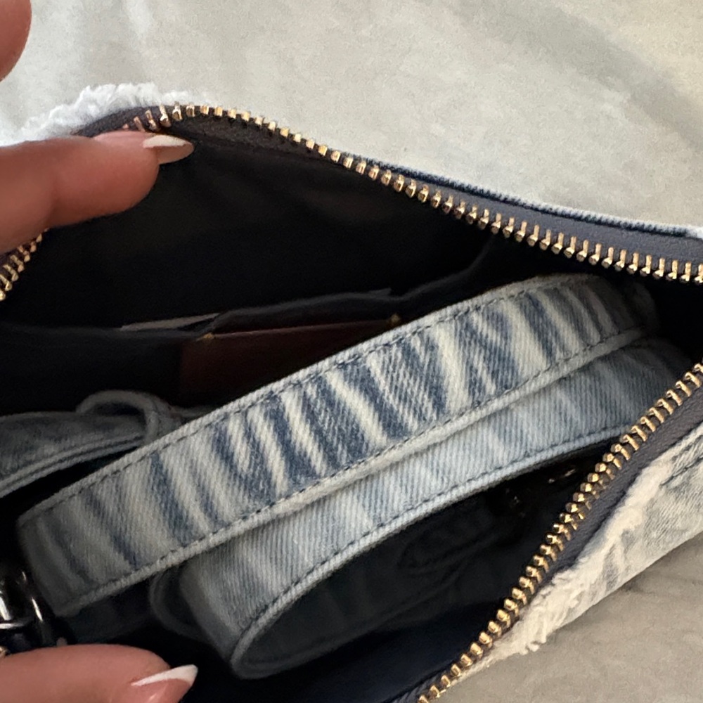 Coach Denim With All Original Charms. authentic - Picture 7 of 9